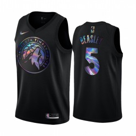 Maillot Basket Homme Minnesota Timberwolves Malik Beasley 5 Iridescent HWC Collection Swingman